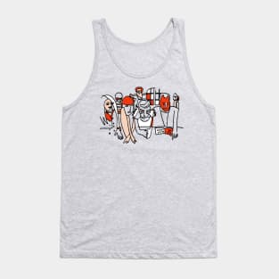 Christmas Song Tra la la Tank Top